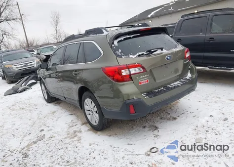 2018 Subaru Outback 2.5I из США, поврежденный, VIN 4S4BSAAC6J3371550